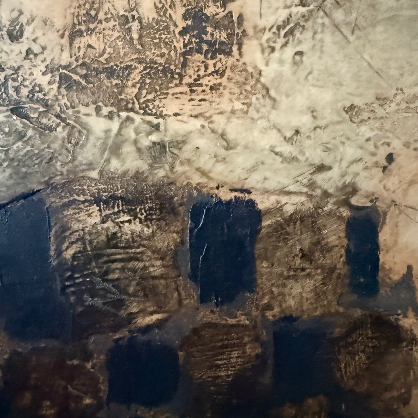 Untitled Brutalist Mixed Media on Board, 1970s - by Jan Willem Smeets - Dutch (b. 1936)