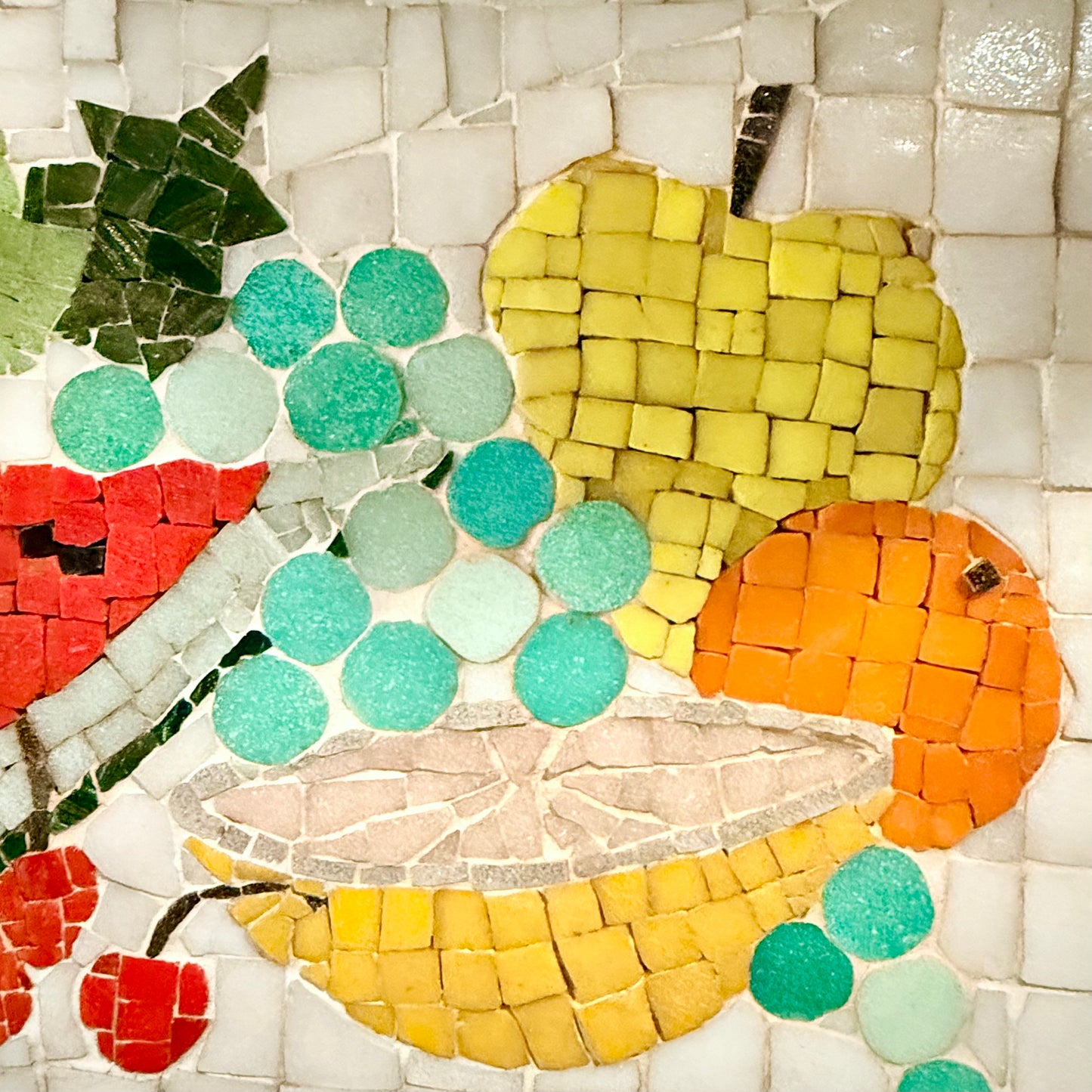 1950s Still Life Tile Composition - Unknown Artist