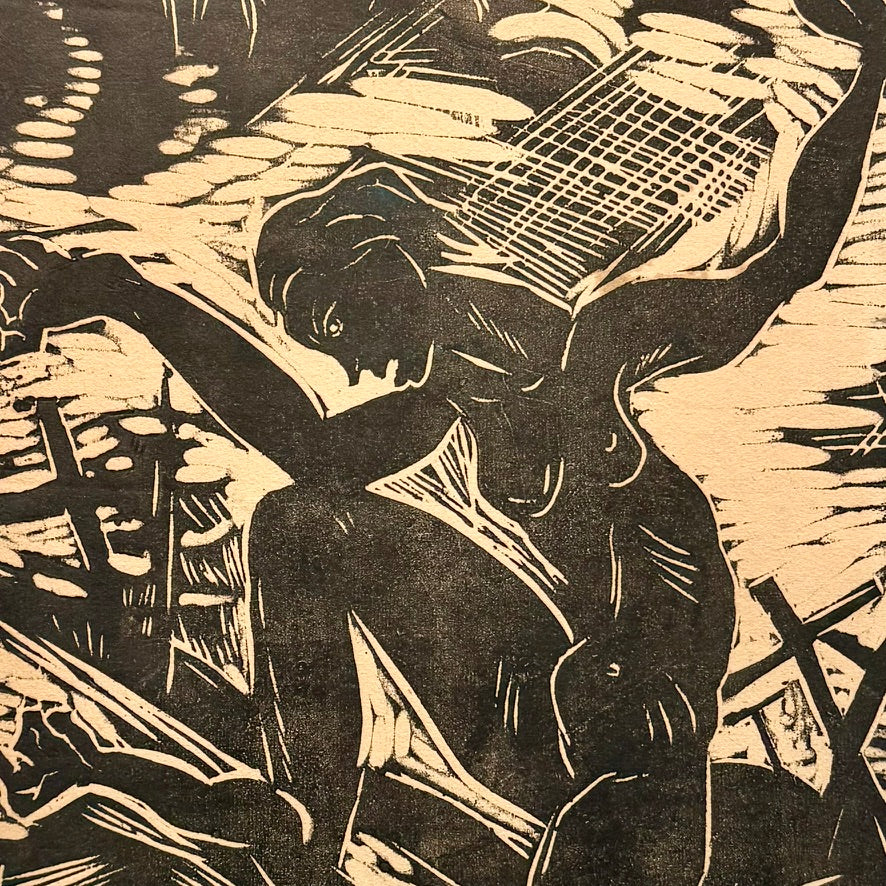 Unsigned Woodblock