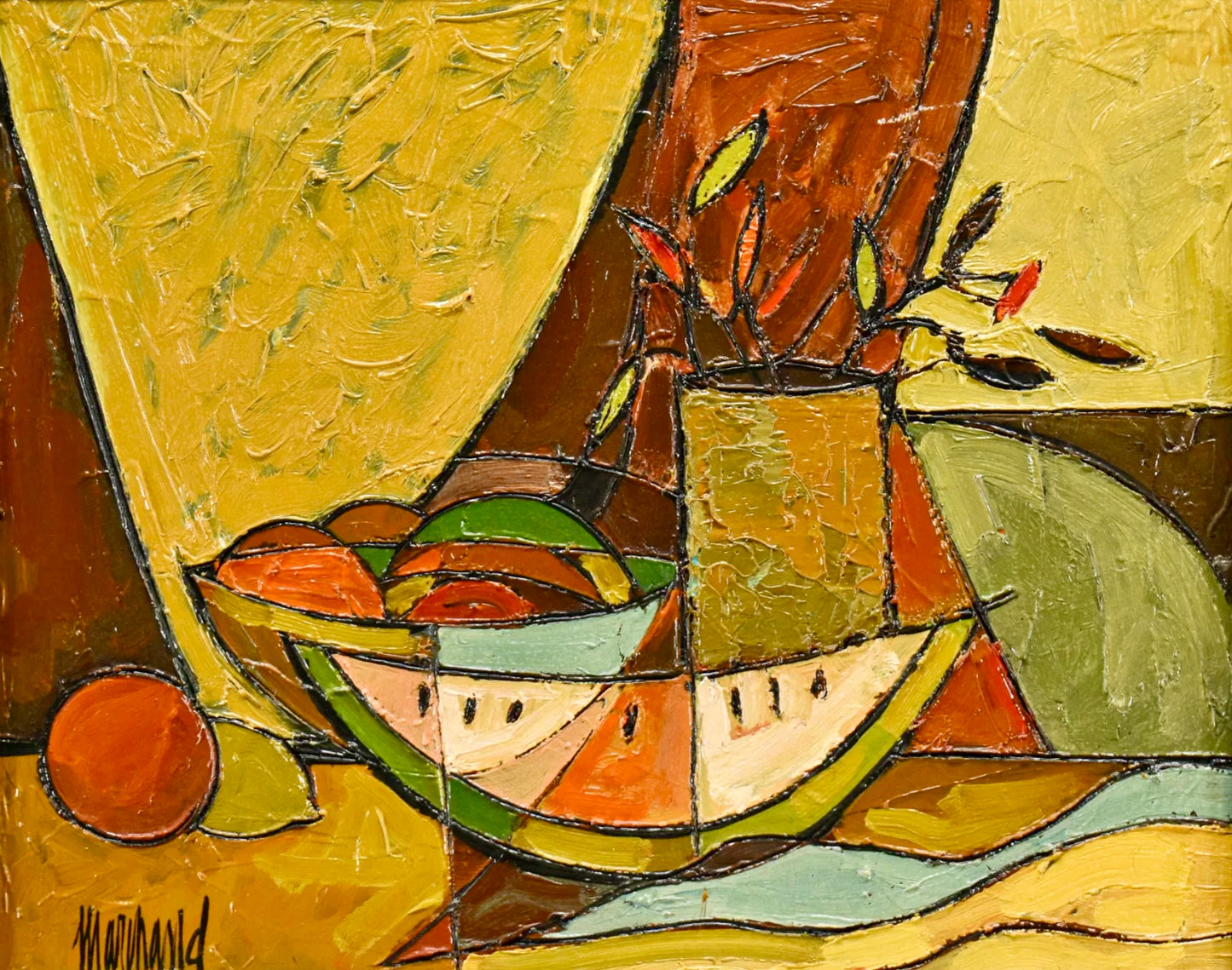 .. MCM Still life by Philippe Marchand, France 20th C