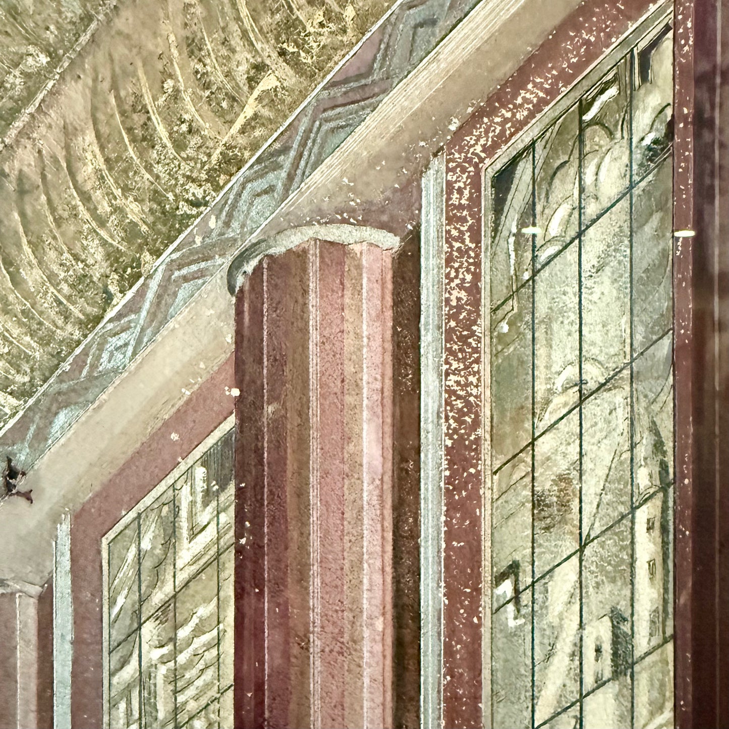 1920s Art Deco Interior Painting by Tino Costa (1891-1947)