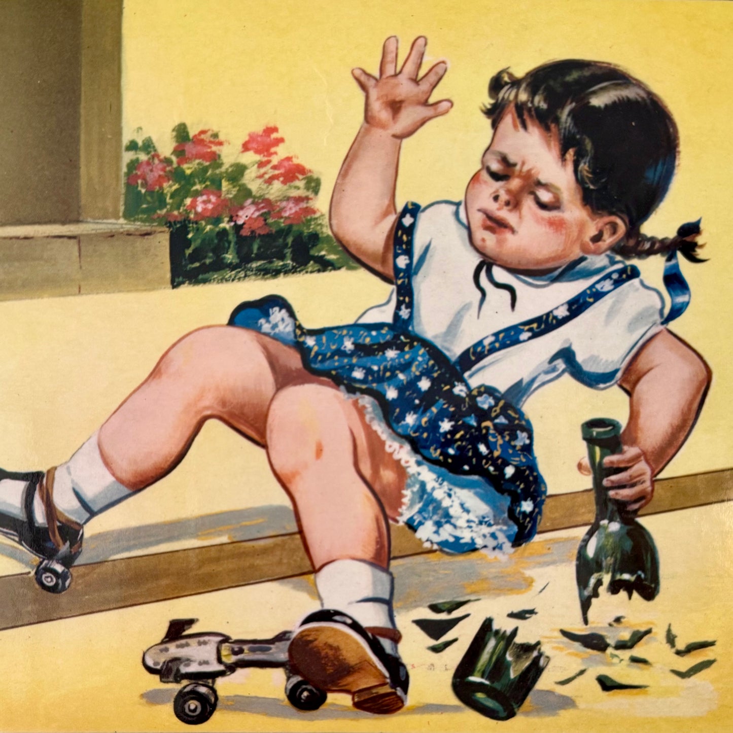 “Prevencion de Accidentes” - Classroom Poster, Mexico 1969