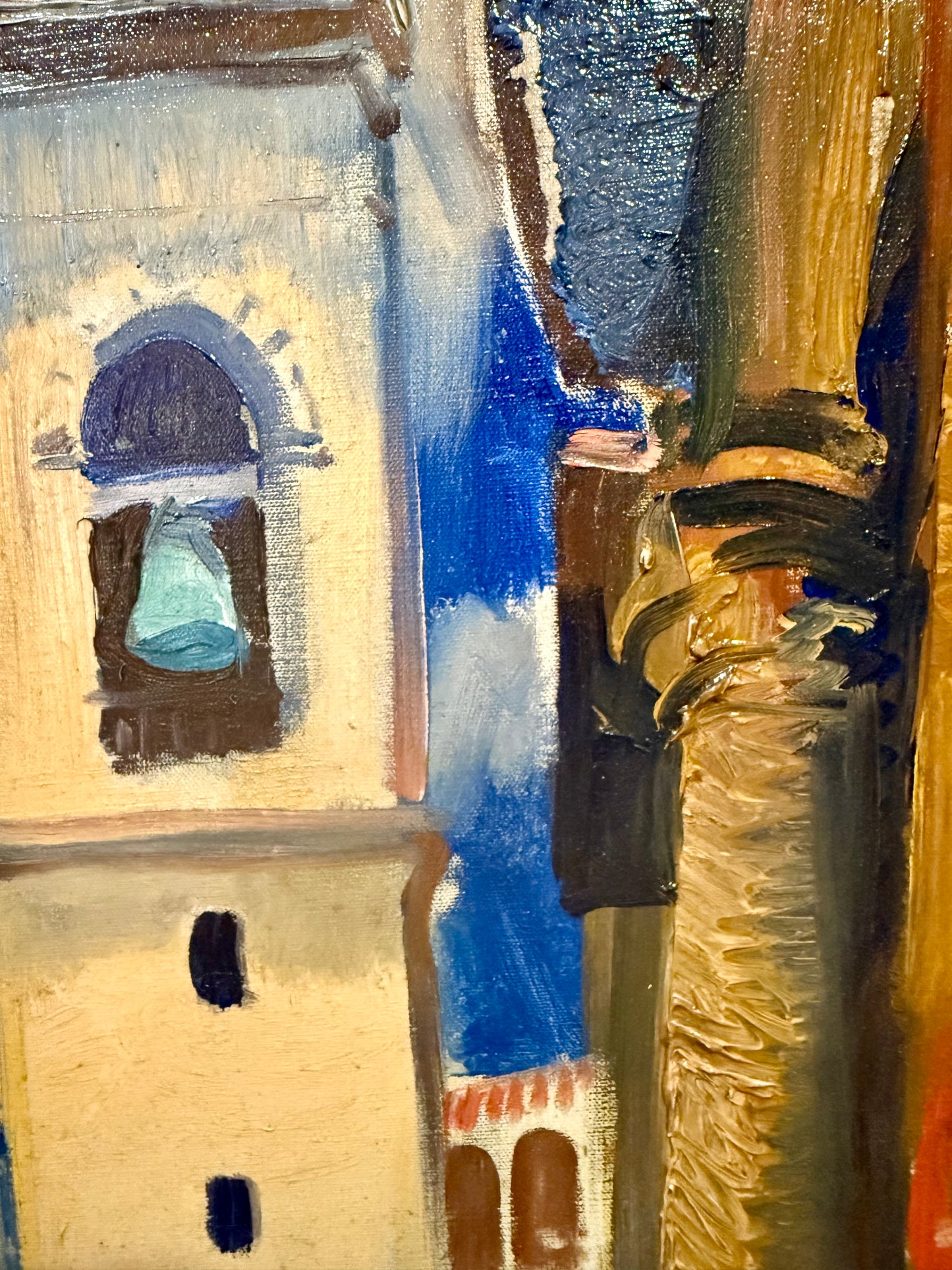 "Columbus Cathedral, Havana" by Reginald L. Grooms (1900-1989) Oil on Canvas, 1950s
