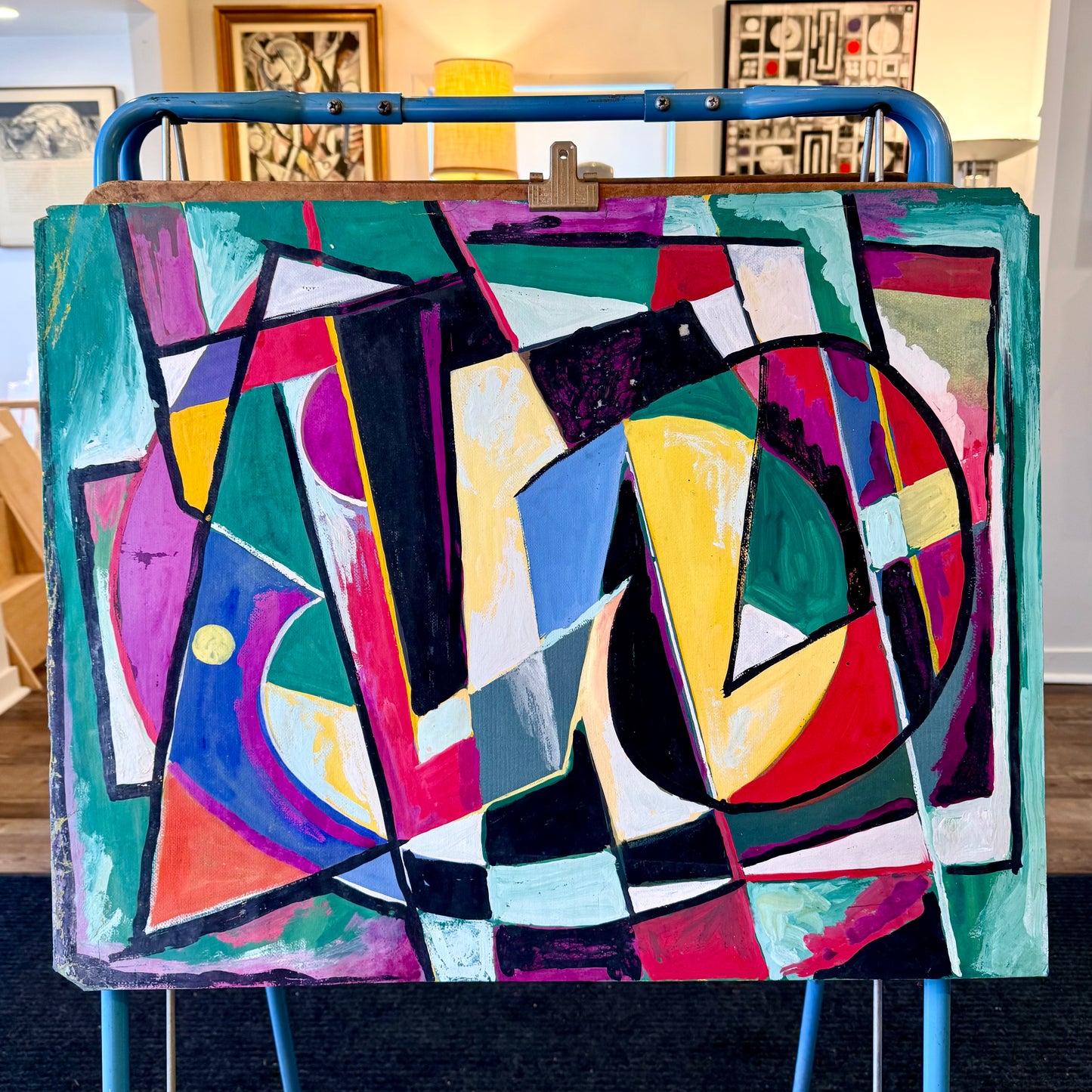 Untitled Abstract Gouache on Paper - 1950s - by John Von Wicht (1888-1970)