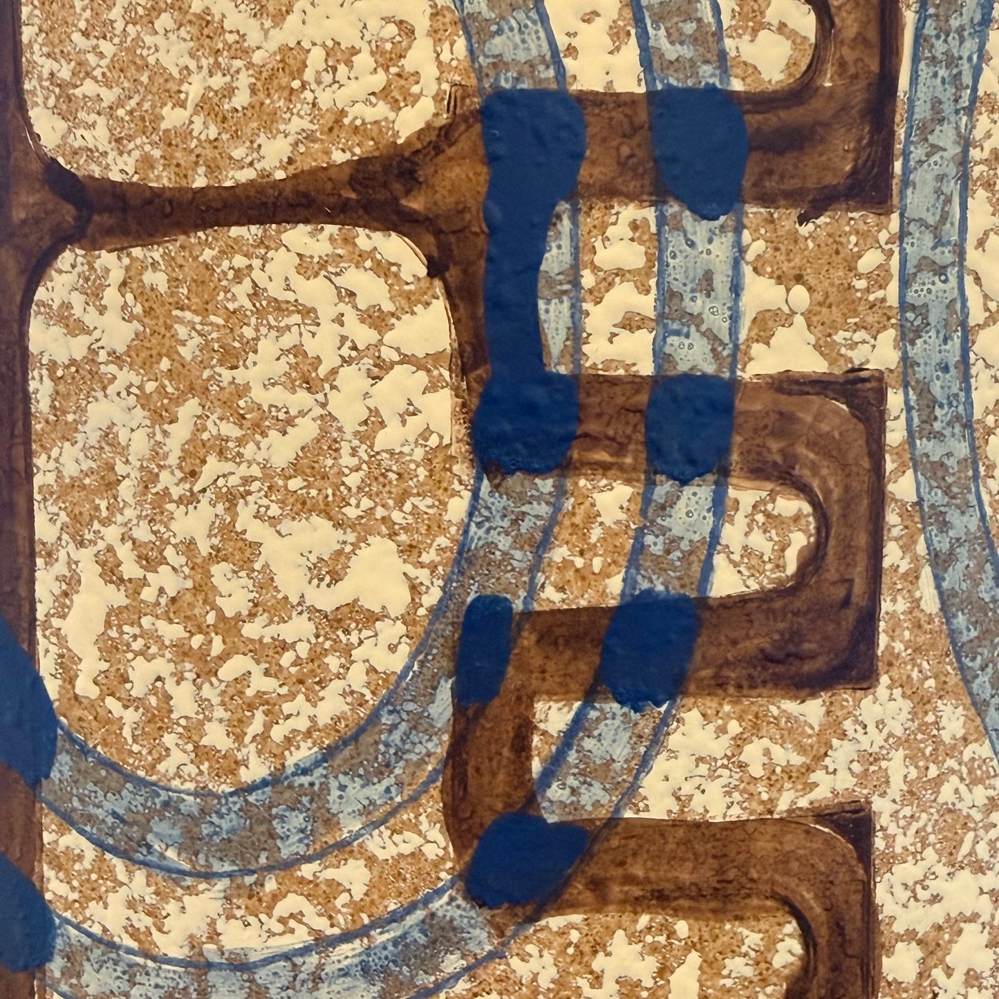 1960s Ceramic Lamp by Elspeth Cohen for Lapid Ceramics