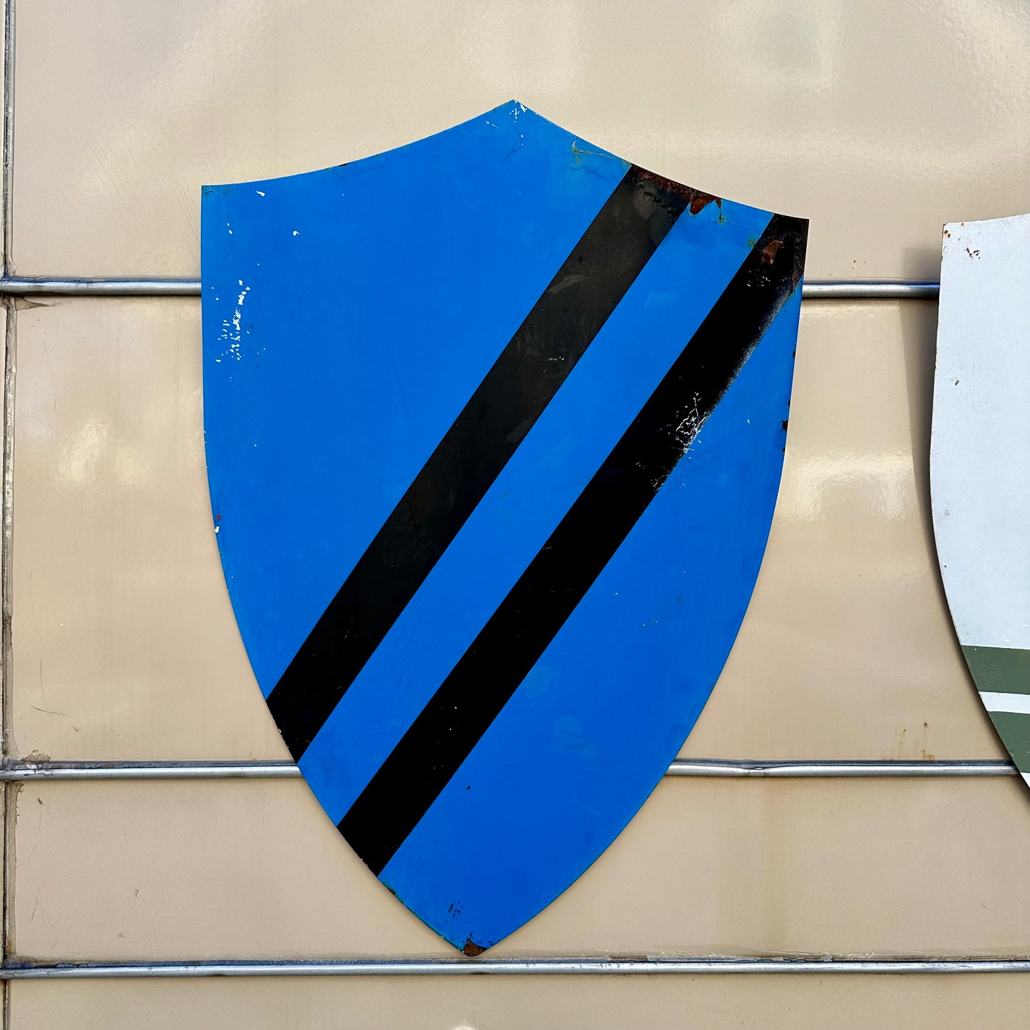 Vintage Decorative Metal Shields