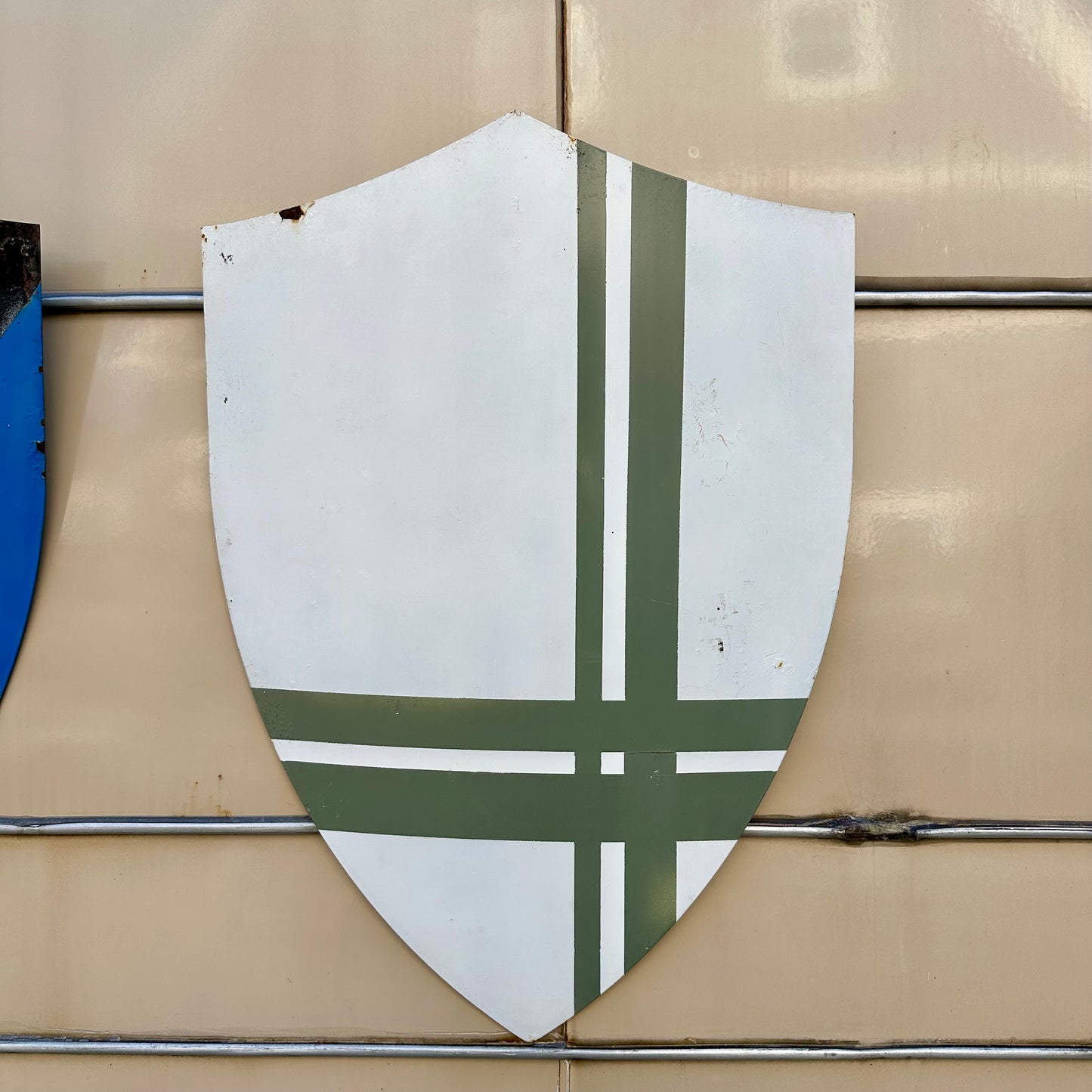 Vintage Decorative Metal Shields