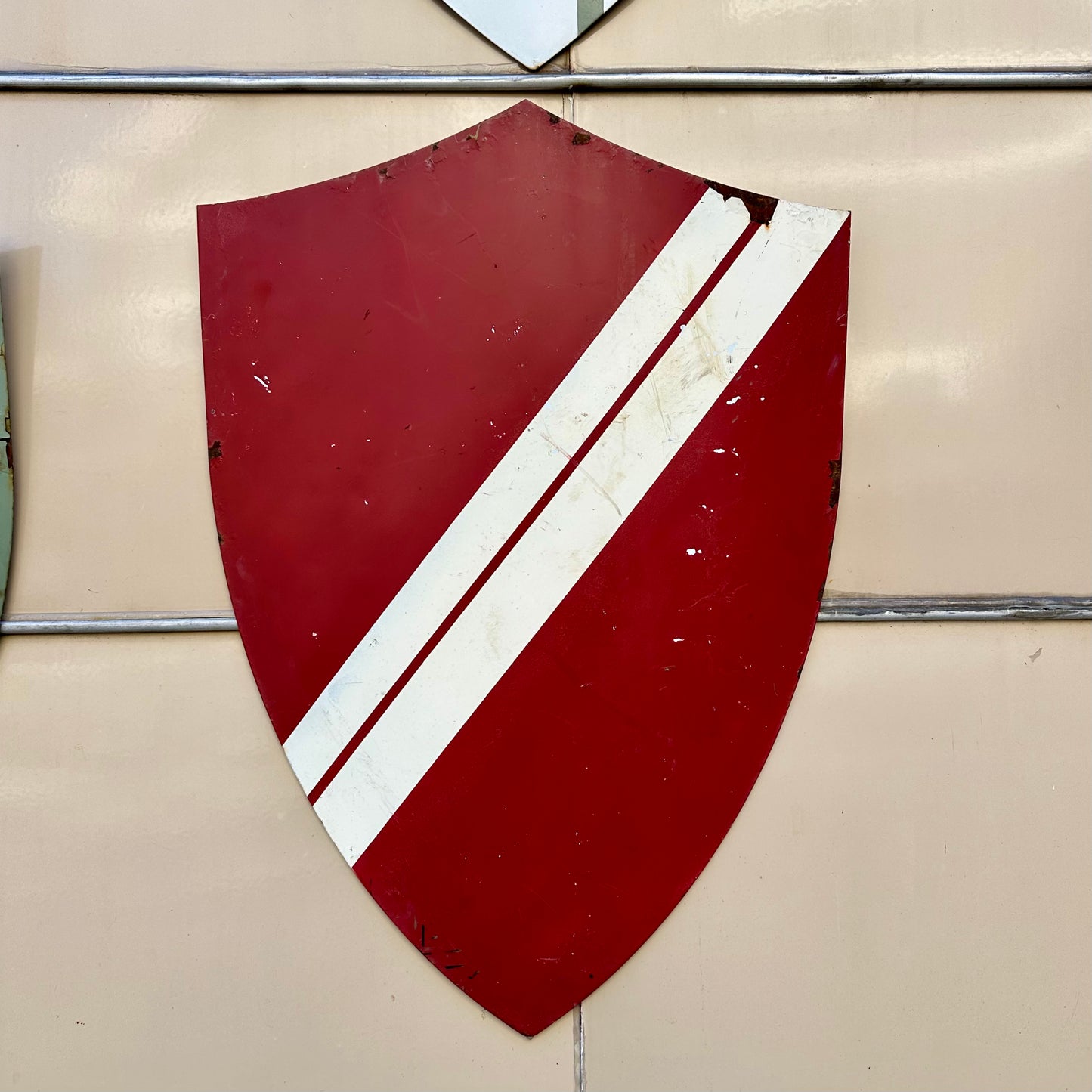 Vintage Decorative Metal Shields