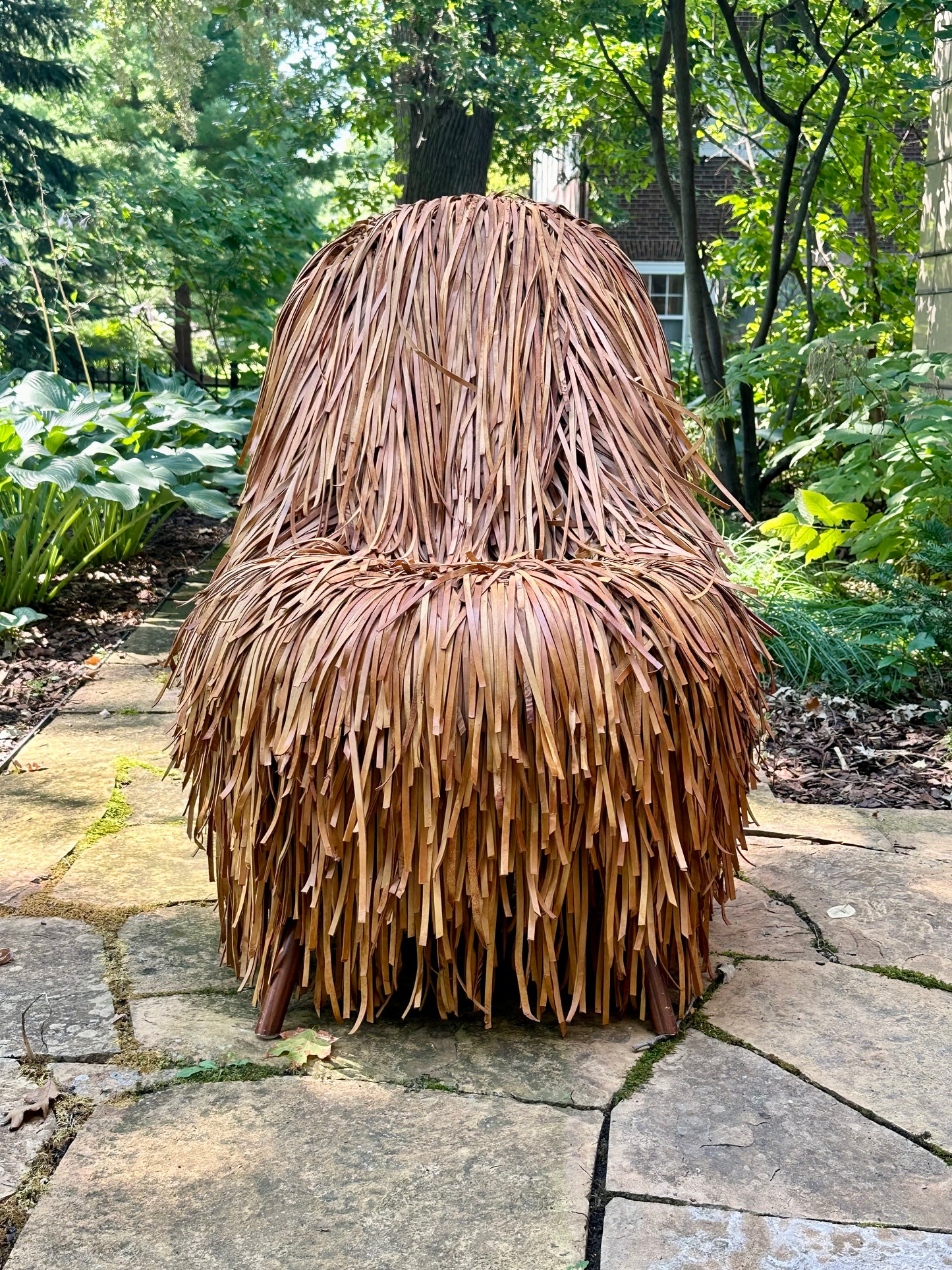 Cousin It Leather Chair, 1970s