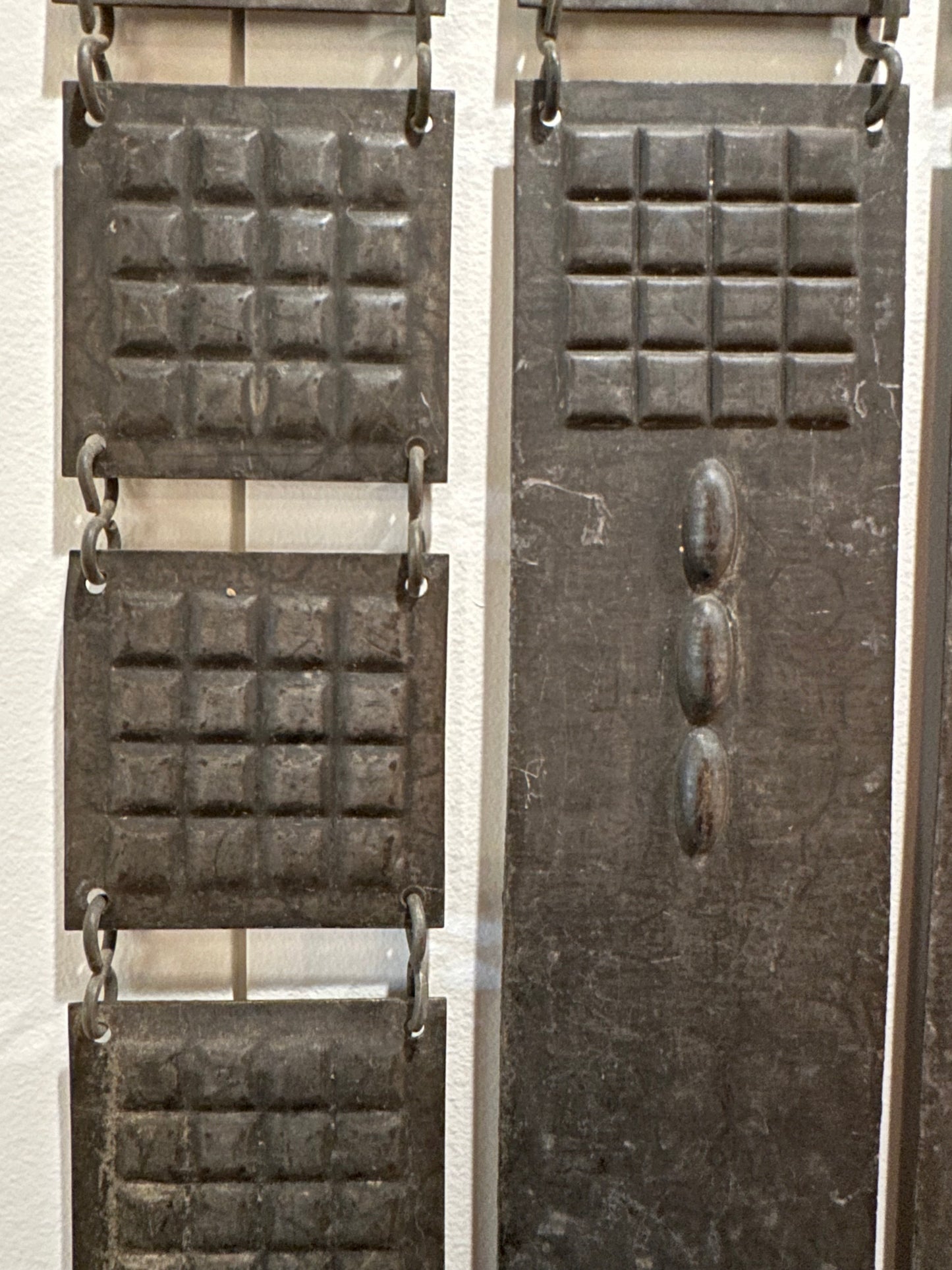 Important Mixed Metal Hanging Screen attributed to Josef Hoffmann (1870 – 1956)