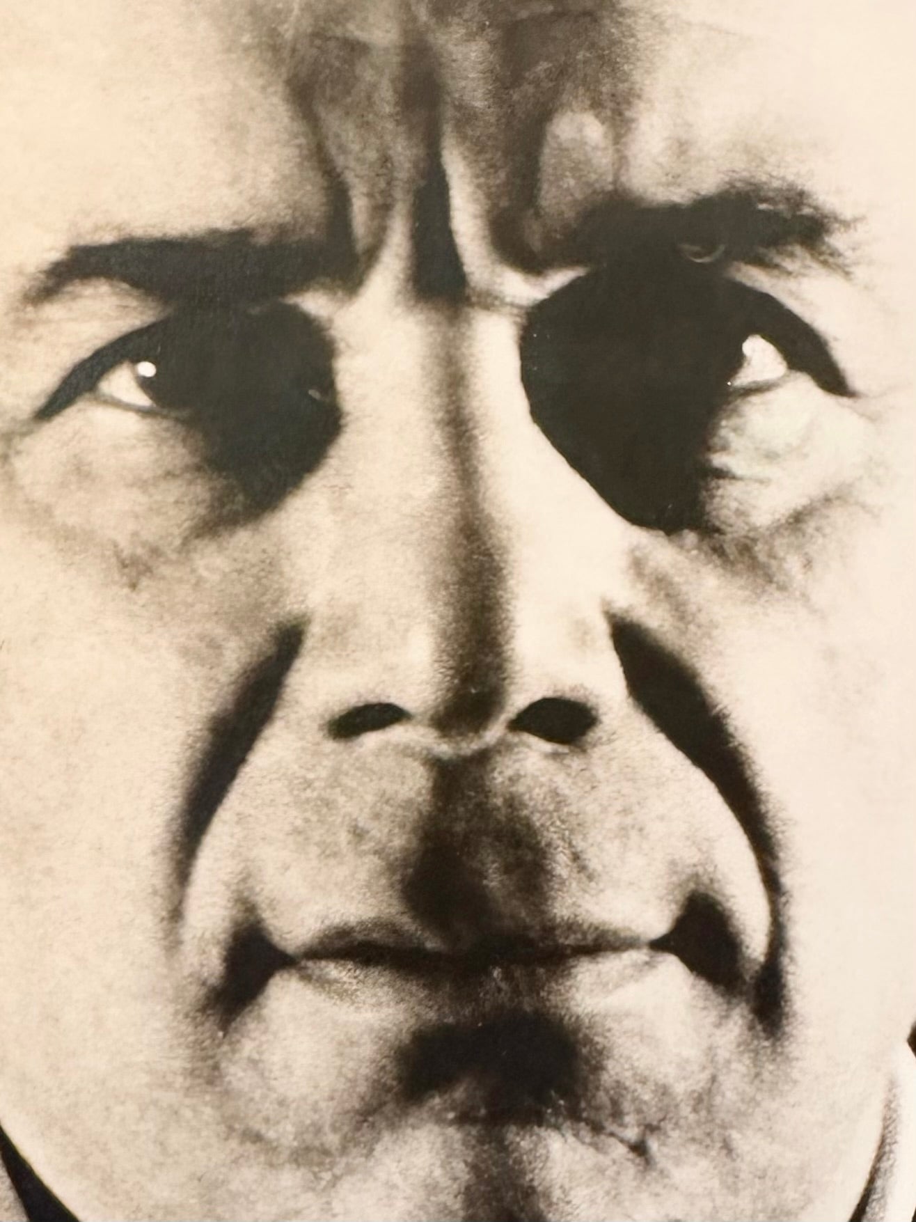 Photograph of Georges Braque by Herta Moselsio