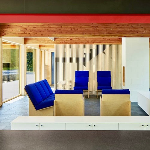 Loveseats designed by Architect David Salmela