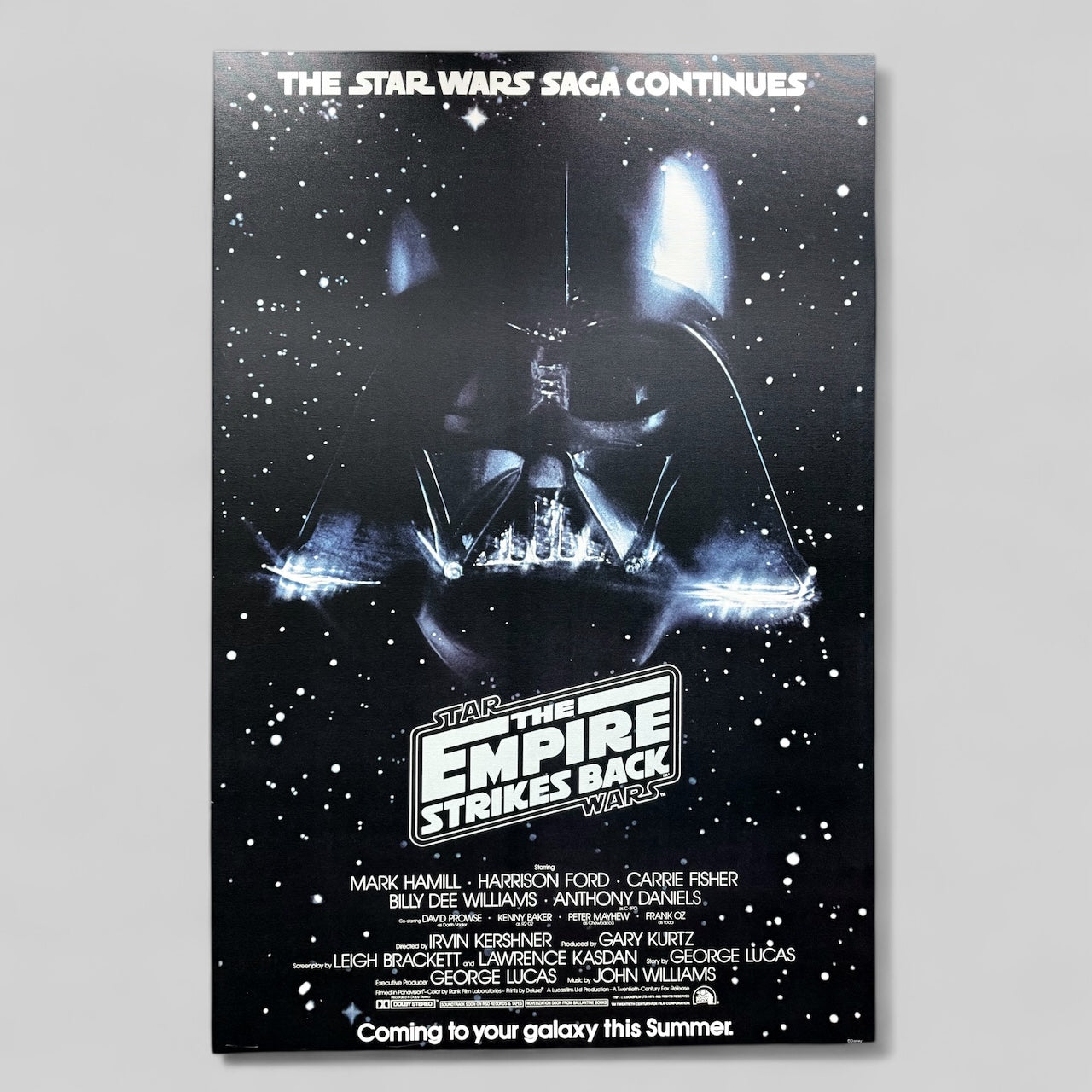 Empire Strikes Back Poster on Canvas 72" x 48"