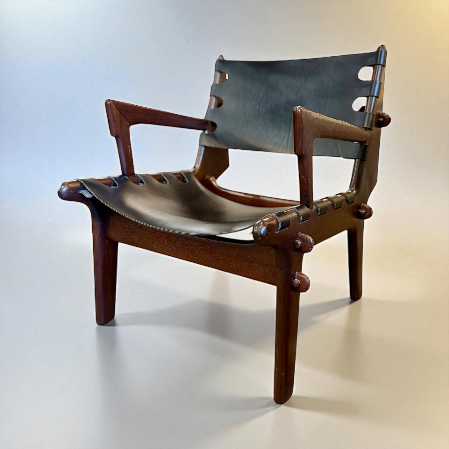 "Cotacachi" Lounge Chairs by Angel Pazmino, Equador - 1960s - 2 Available