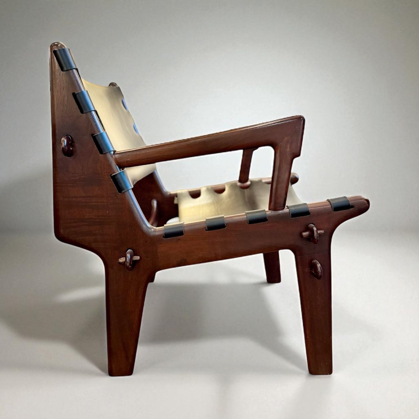 "Cotacachi" Lounge Chairs by Angel Pazmino, Equador - 1960s - 2 Available