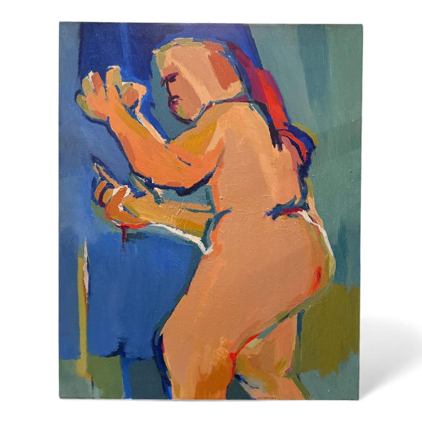 Untitled and Unsigned Oil on Canvas, 1970s