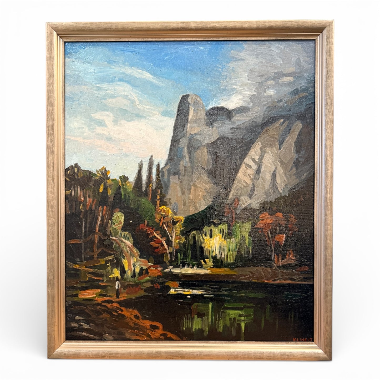 Landscape Oil on Canvas by John Kline (b.1975)