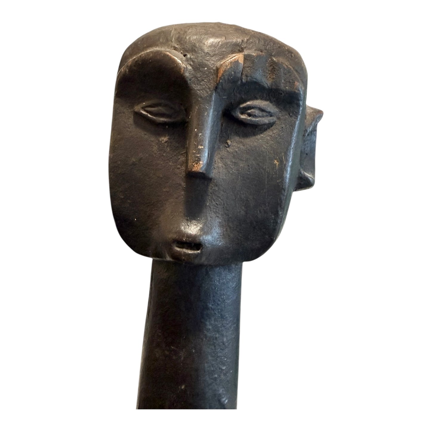 Early 20th Century Tall Standing Ancestral Figure, African Continent