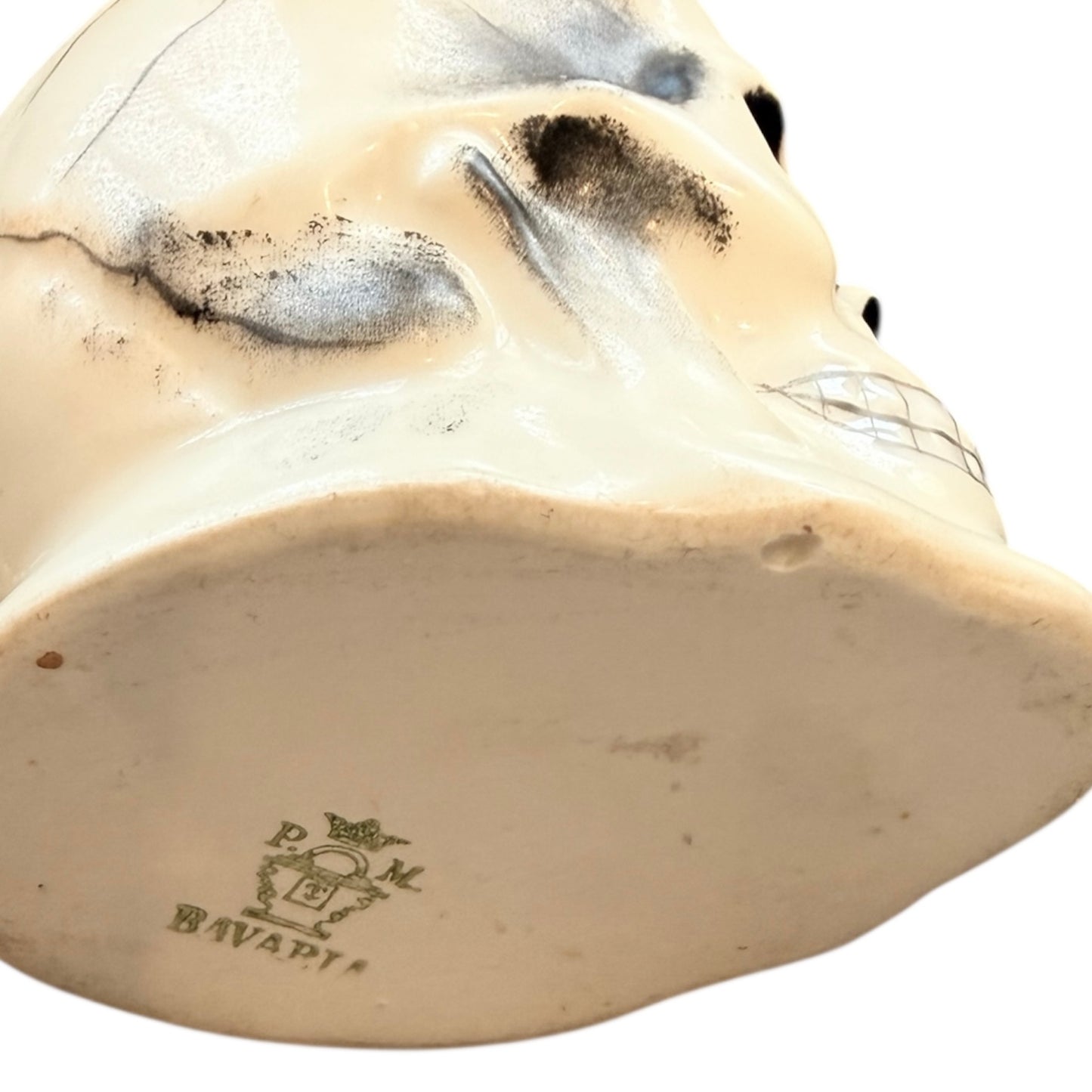 Rare Skull Shaving Mug, Bavaria - Late 1800s/Early 1900s