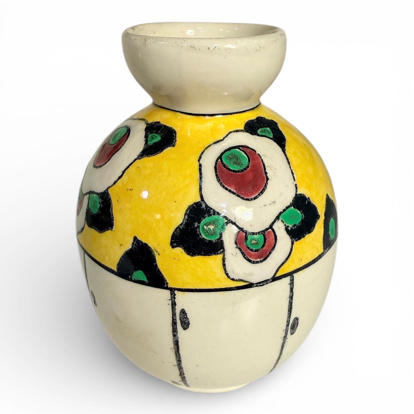 Art Deco Vase, 1923 - by Charles Catteau for Boch Freres, Belgium