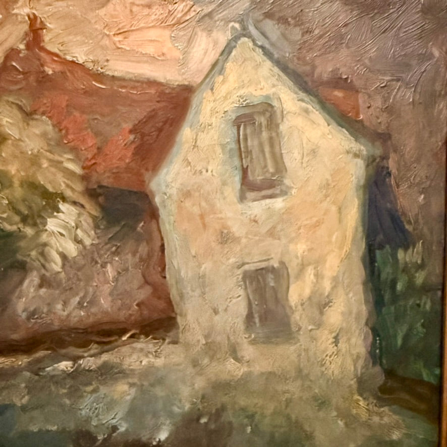 1930s Impressionist Oil on Canvas by George Baer (1893-1971)