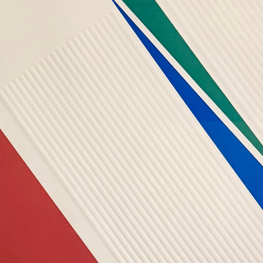 Untitled Embossed Lithograph by Michael Argov (1920-1982)