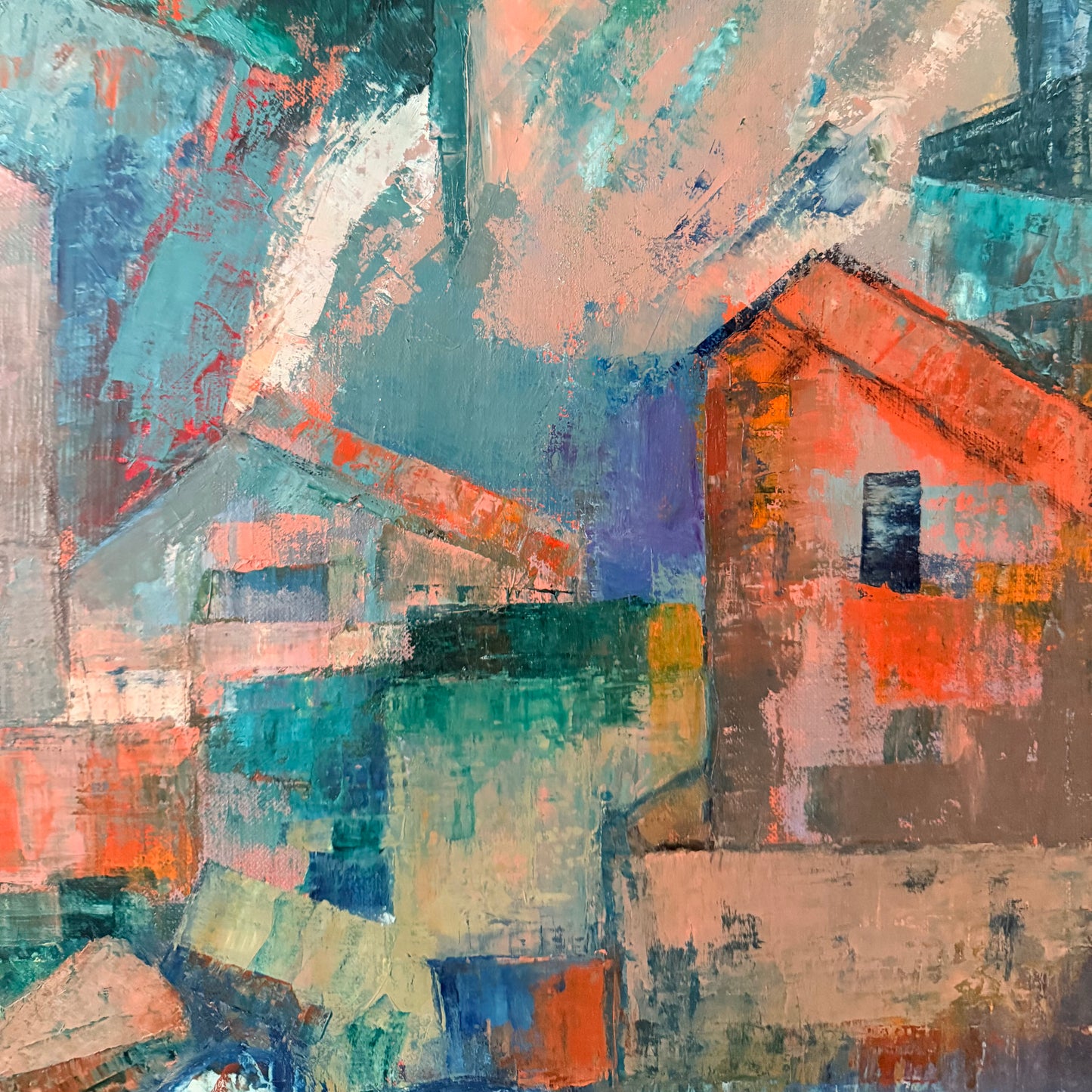 Impressionist Landscape - Oil on Canvas by Sidney Smiley (1912-2002)