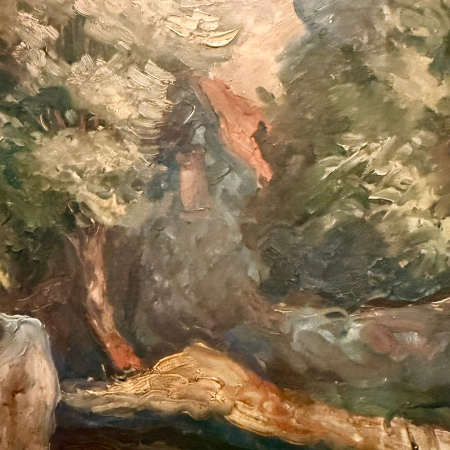 1930s Impressionist Oil on Canvas by George Baer (1893-1971)