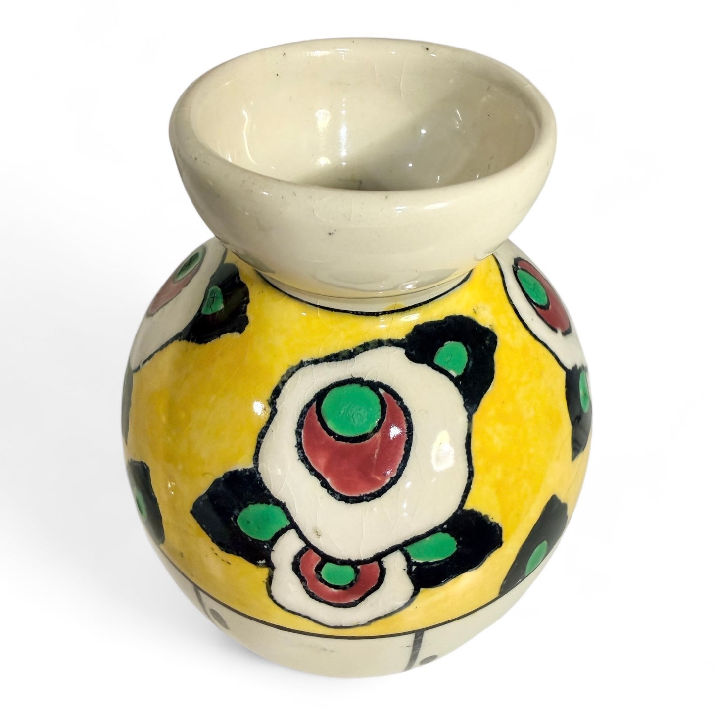 Art Deco Vase, 1923 - by Charles Catteau for Boch Freres, Belgium