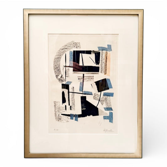 Abstract Aquatint, 1969 - by Robert Jacobsen, Danish (1912 - 1993)