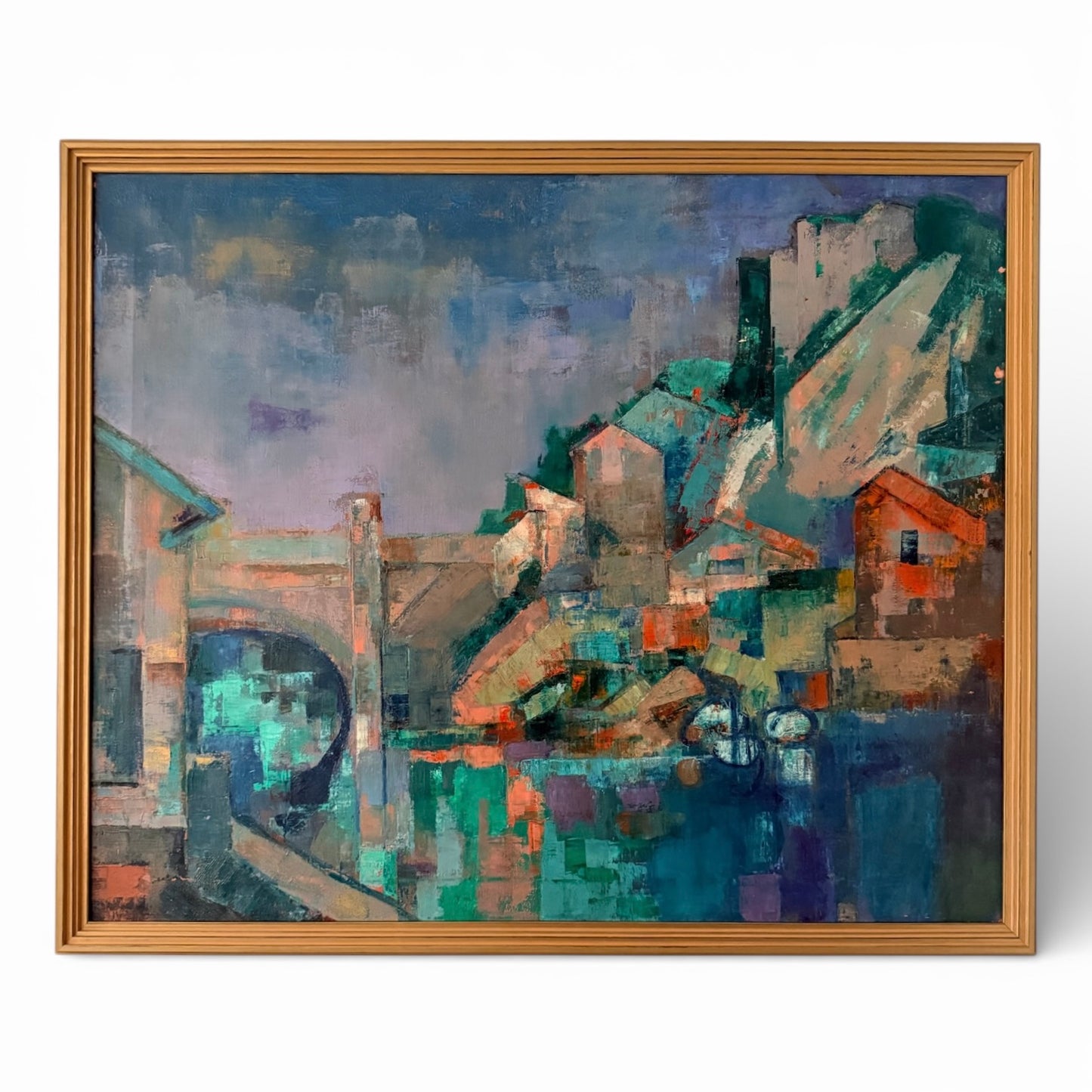 Impressionist Landscape - Oil on Canvas by Sidney Smiley (1912-2002)