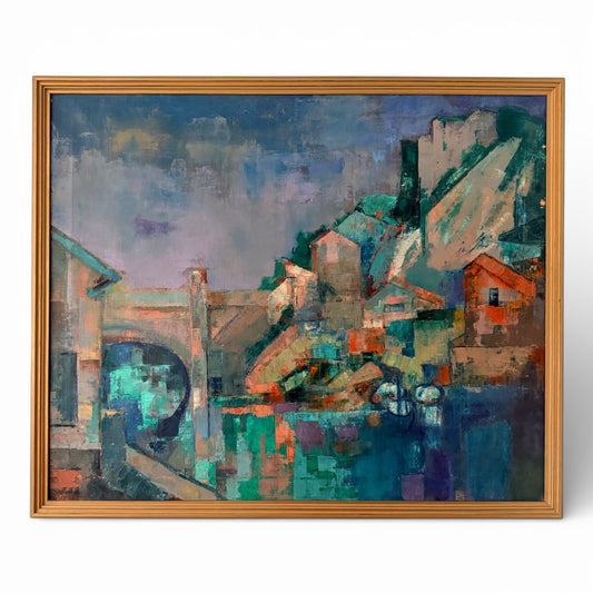 Impressionist Landscape - Oil on Canvas by Sidney Smiley (1912-2002)