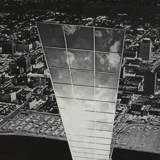 Homage to the Ancients - Large Offset Lithograph on Paper, 1974 - by Dale Eldred (1933-1993)