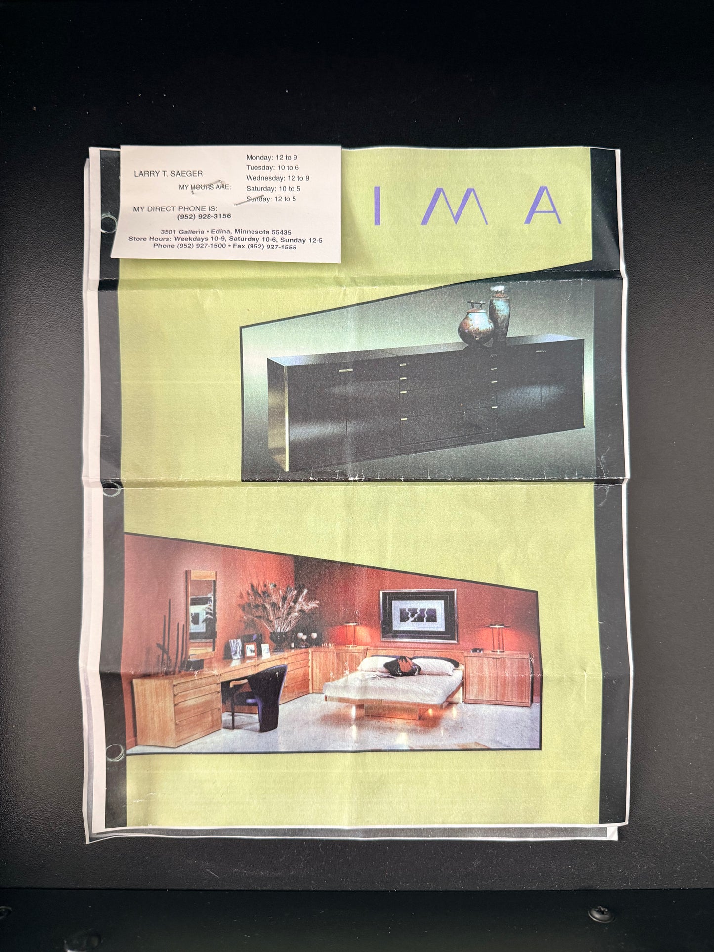 Postmodern Glass and Aluminum Console by Ello, 1990s