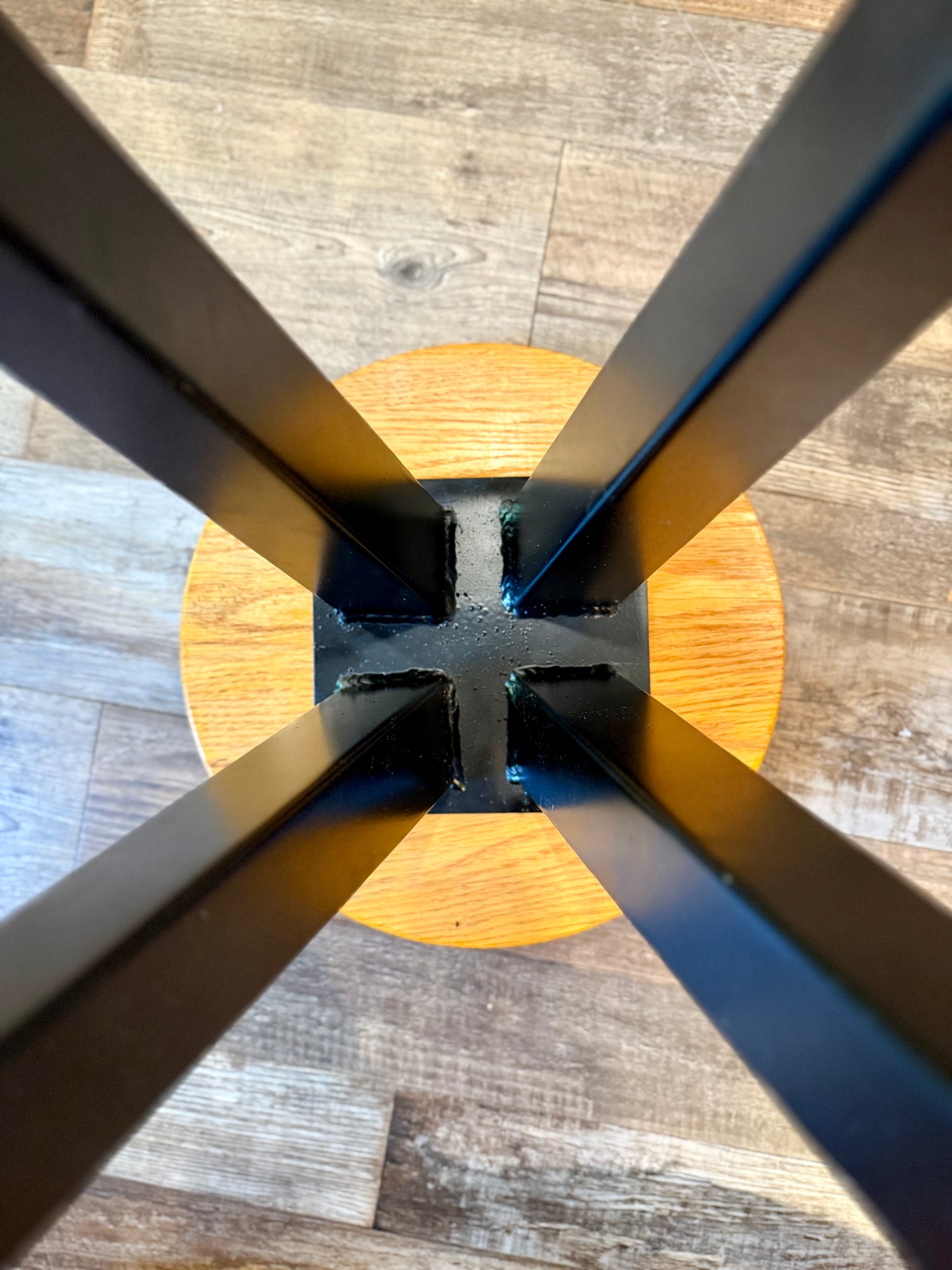2 Bar Stools - After Jean Prouve