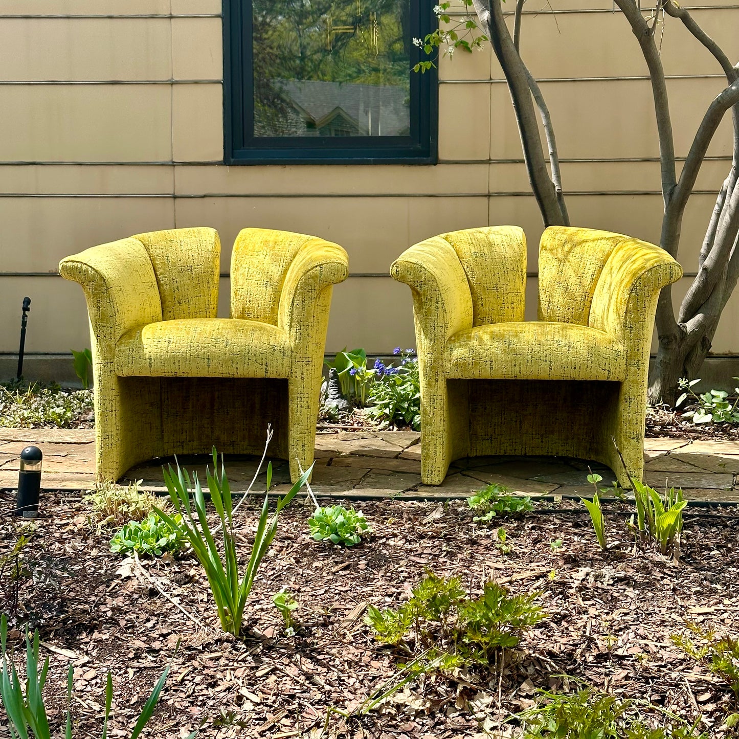 Splitback Lounge Chairs by Milo Baughman for Thayer Coggin, 1980s