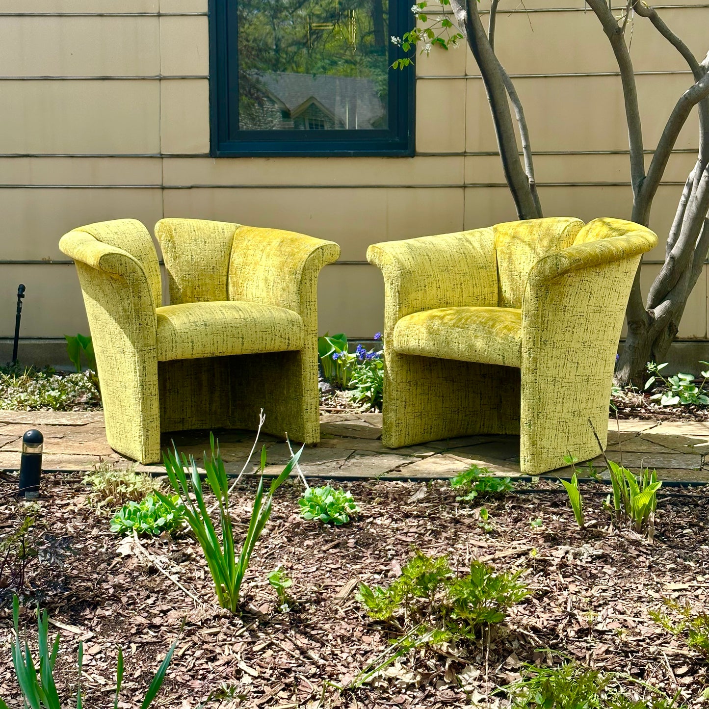 Splitback Lounge Chairs by Milo Baughman for Thayer Coggin, 1980s