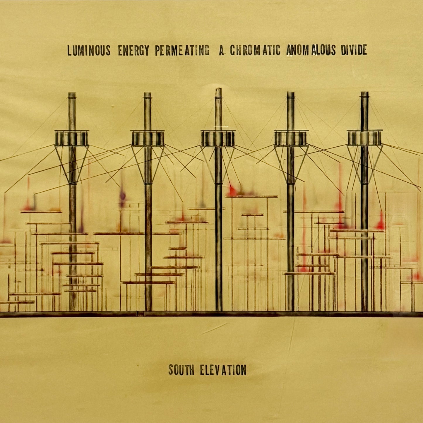 "Luminous Energy Permeating a Chromatic Anomalous Divide" by Richard Wheeler, 20th C.