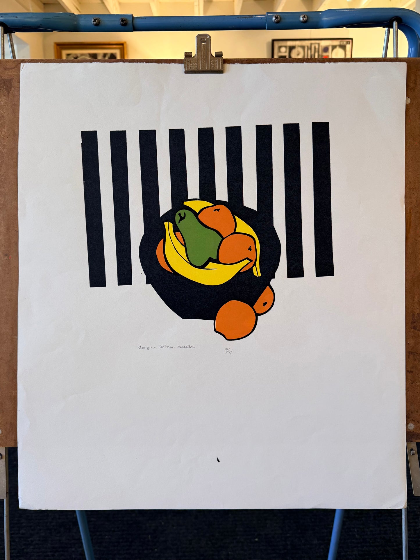 Still Life Print, 1977 by Georgean Hellman - Unframed