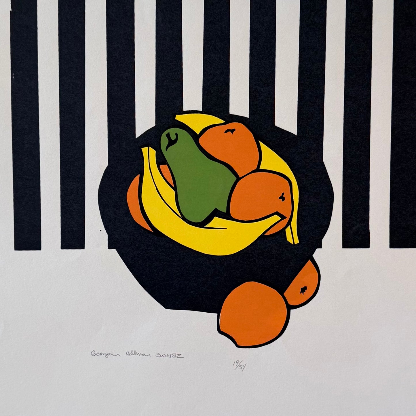 Still Life Print, 1977 by Georgean Hellman - Unframed
