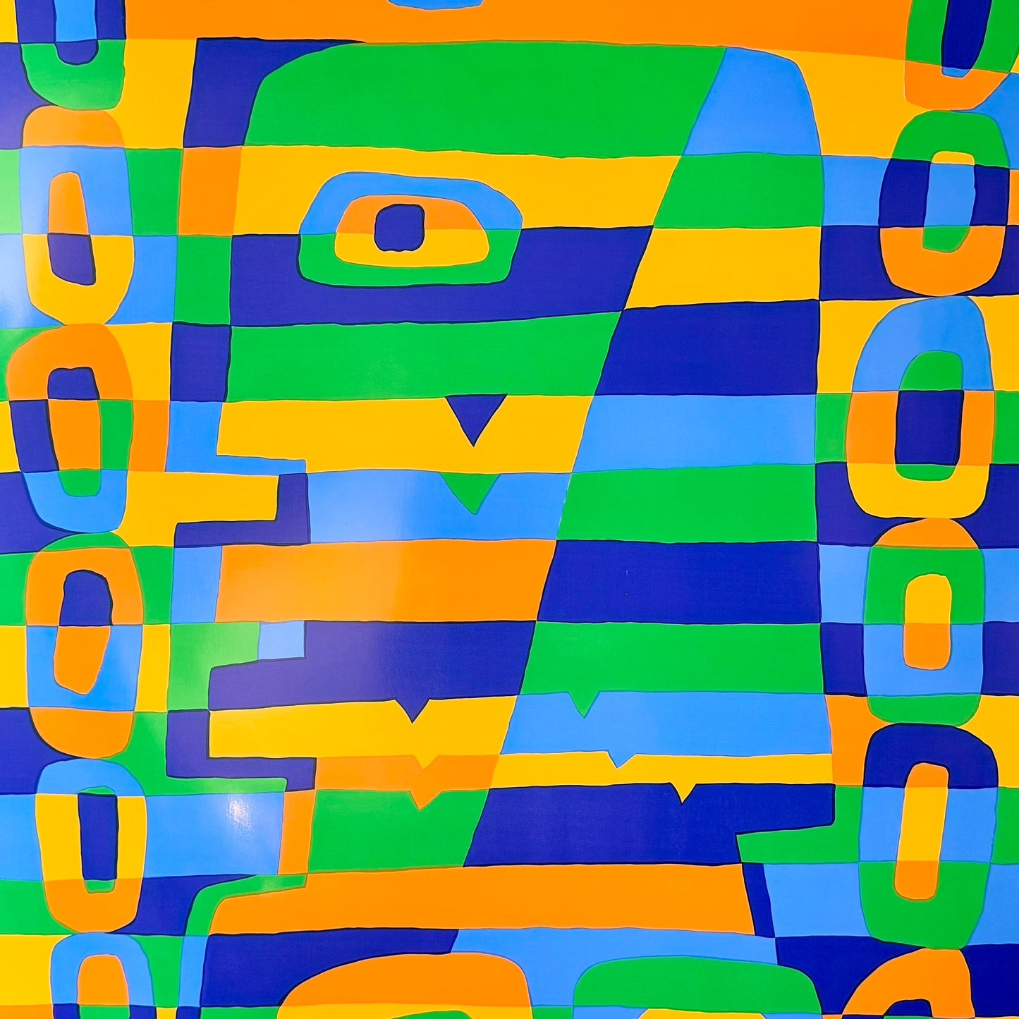 "Tete Flame" 1981 - Serigraph by Jacques Soisson (1921-2012) - Unframed