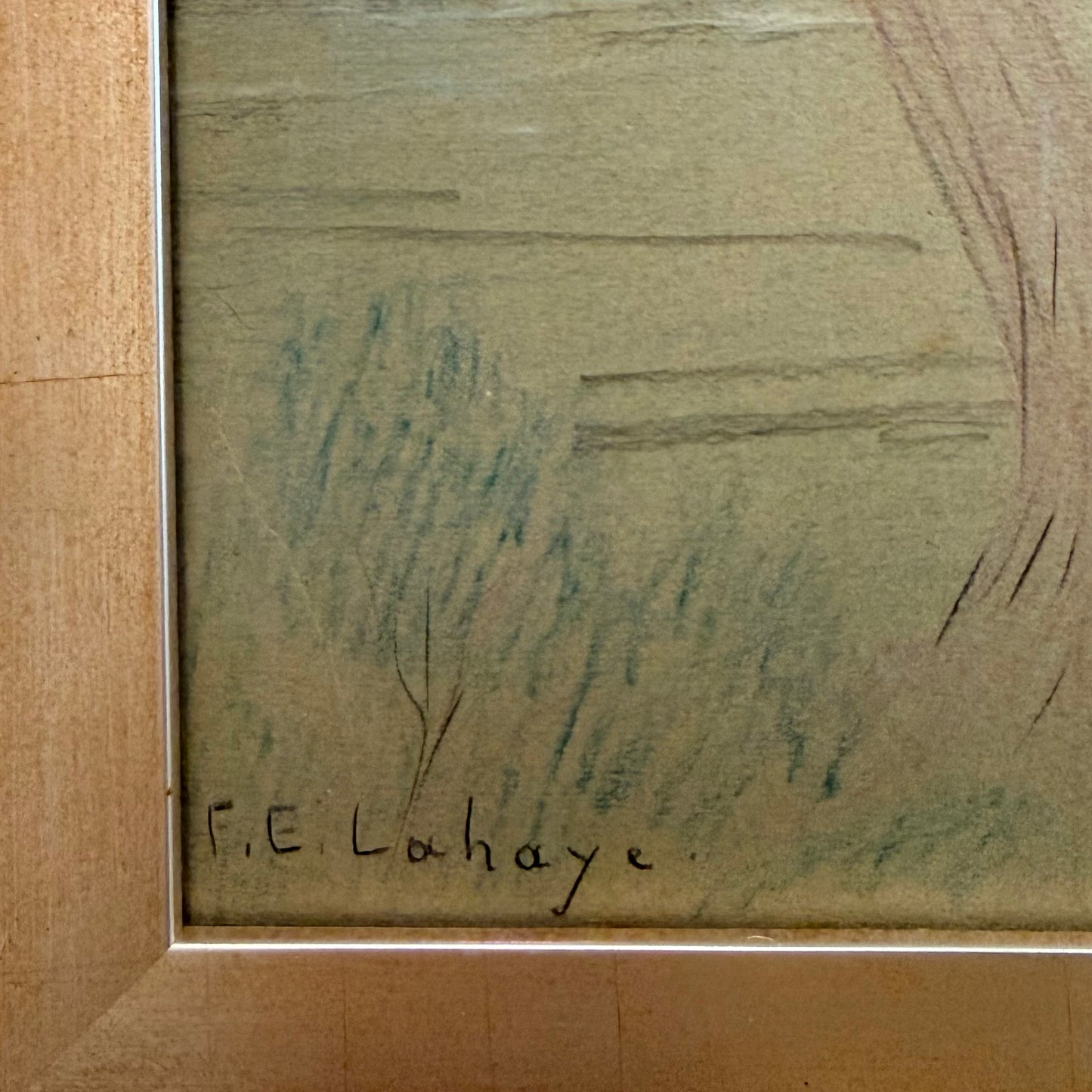 Early 20th C. French Composition by Francois Etienne Lahaye (1878-1949)