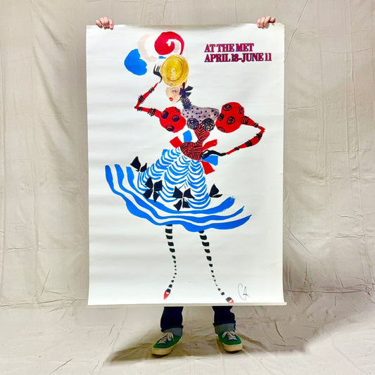 Christian Lacroix at the Met - Exhibition Poster, 1987