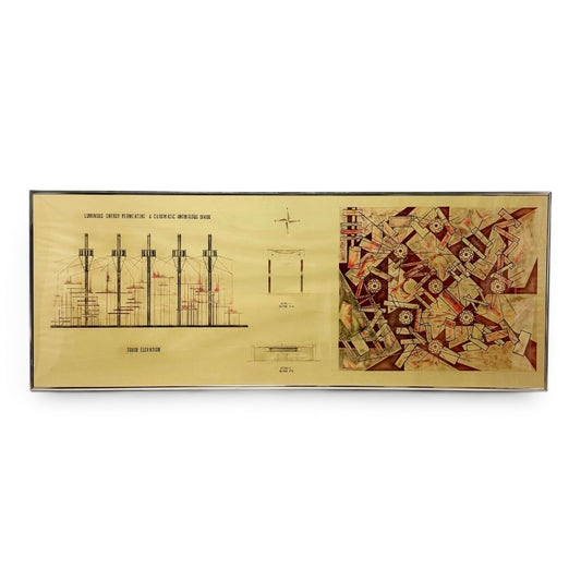 "Luminous Energy Permeating a Chromatic Anomalous Divide" by Richard Wheeler, 20th C.