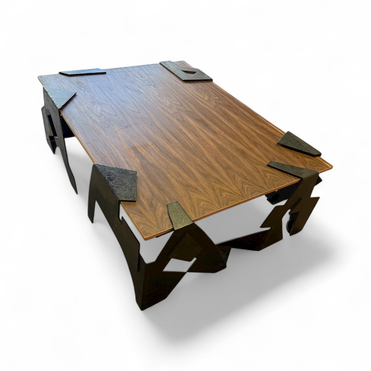 Brutalist Coffee Table by Brother Mel Meyers, 1970s