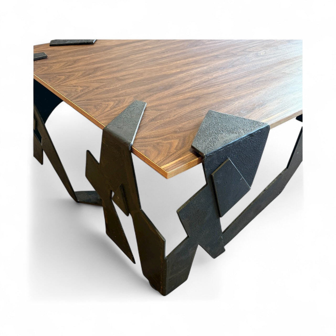 Brutalist Coffee Table by Brother Mel Meyers, 1970s