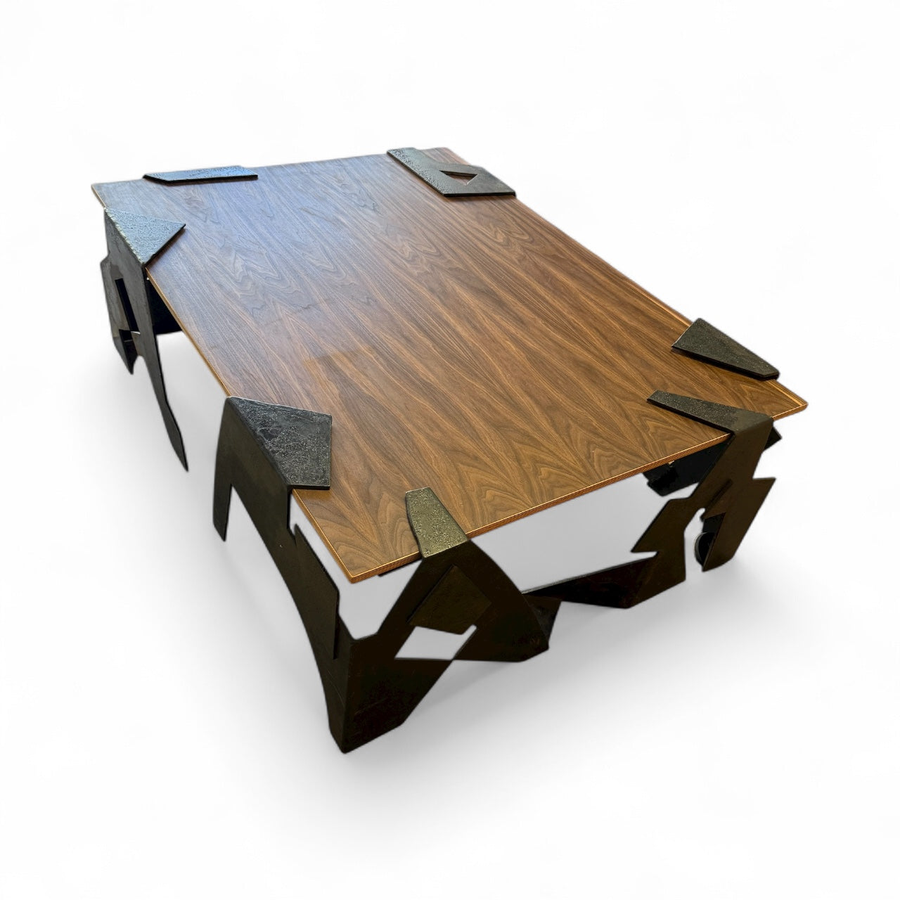Brutalist Coffee Table by Brother Mel Meyers, 1970s