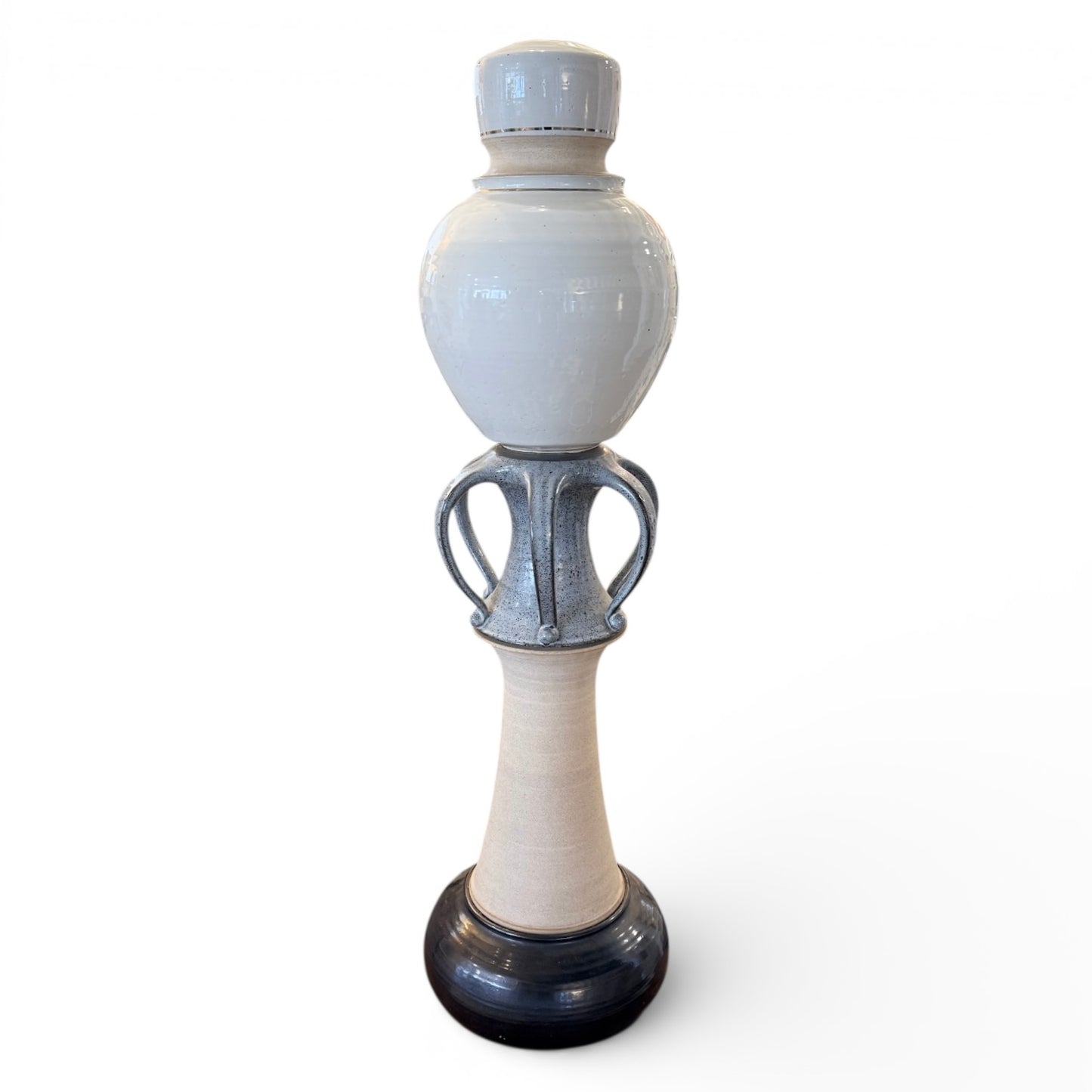 Monumental Ceramic Sculpture - 44" Tall - Unknown Artist