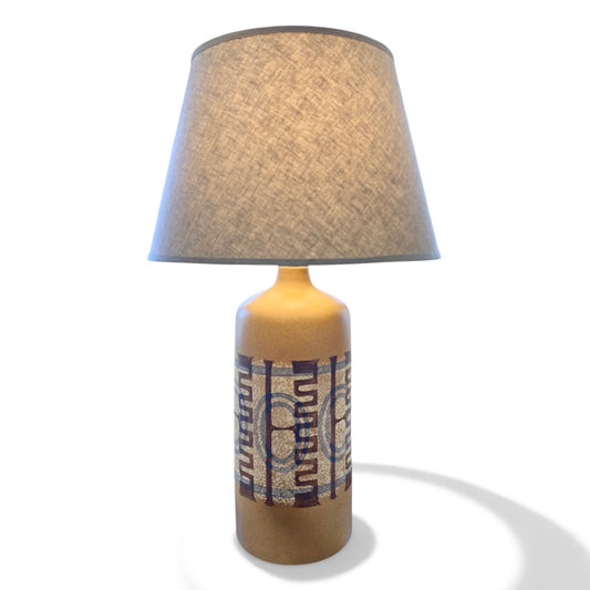 1960s Ceramic Lamp by Elspeth Cohen for Lapid Ceramics