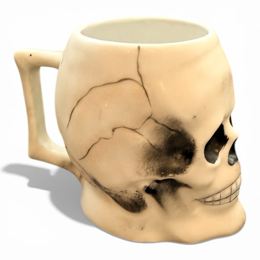 Rare Skull Shaving Mug, Bavaria - Late 1800s/Early 1900s